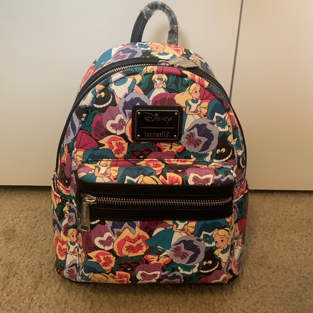 Alice in Wonderland Loungefly Mini Backpack